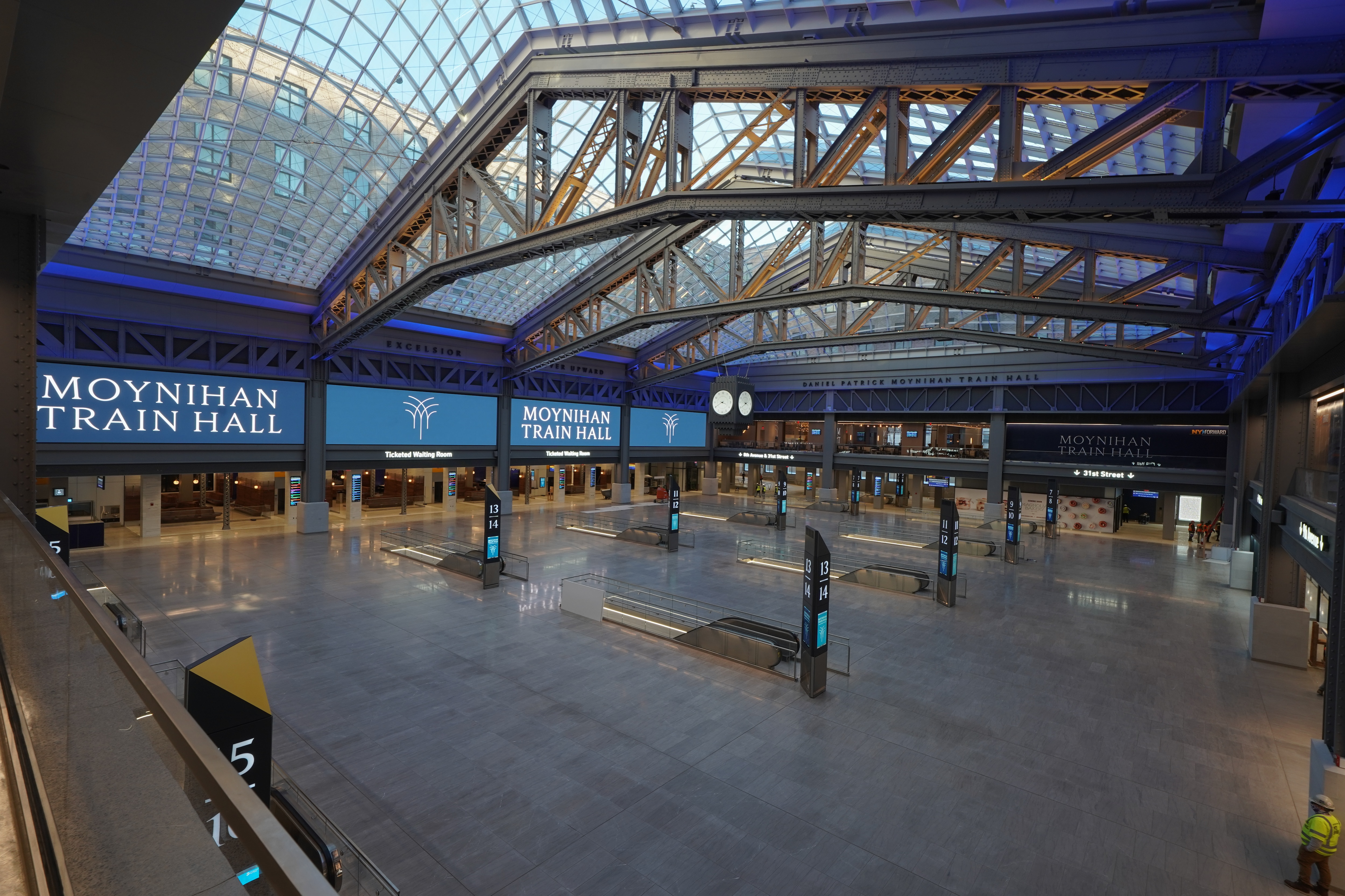 See photos of Moynihan Train Hall, the new expansion of Penn Station