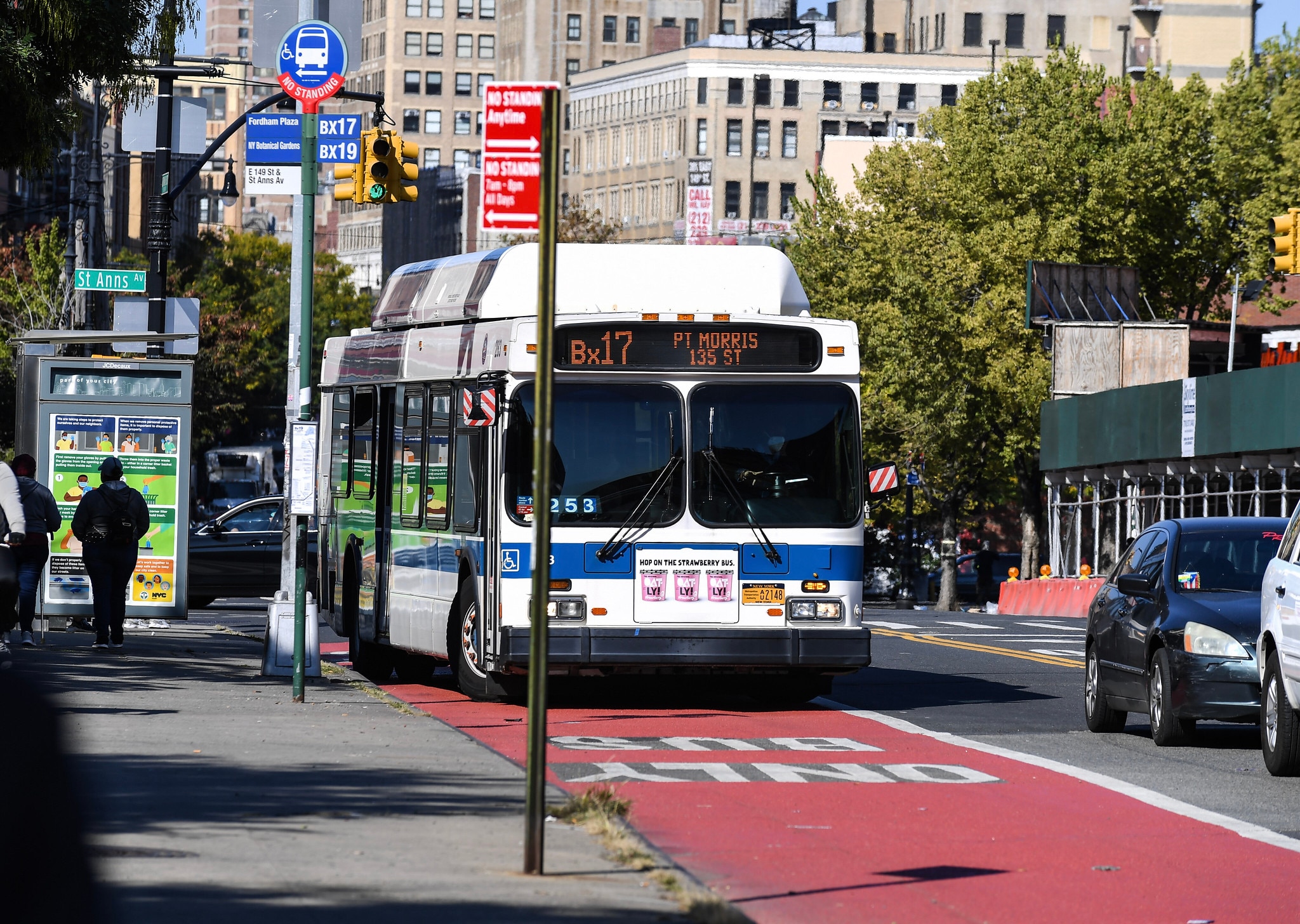 MTA and NYCDOT Announce 2.7 Miles of New Bus Lanes on 149 St and Transit Signal Priority Along the 149 St Corridor