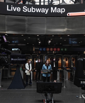 MTA Launches Groundbreaking Live Subway Map, Creating Next Generation Map Following Iconic Hertz and Vignelli Designs