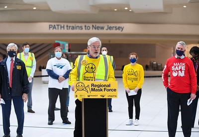 MTA Brings Port Authority, NJ TRANSIT, Amtrak and SEPTA on Board with Regional Mask Force