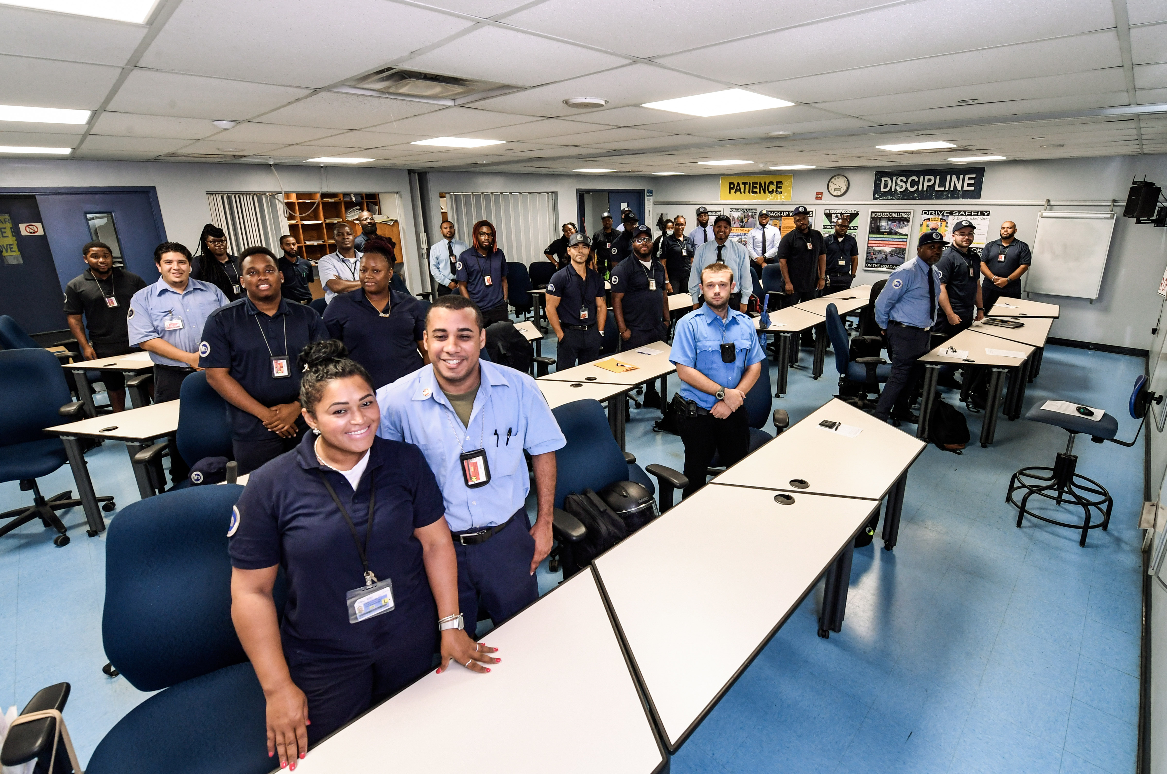 PHOTOS: 64 Bus Operators Graduate from Zerega Bus Depot in the Bronx